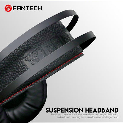 LED Light Gaming Headset with Volume Adjustment and USB Connection