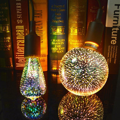 Festive 3D LED Decorative Bulbs for Holiday Cheer