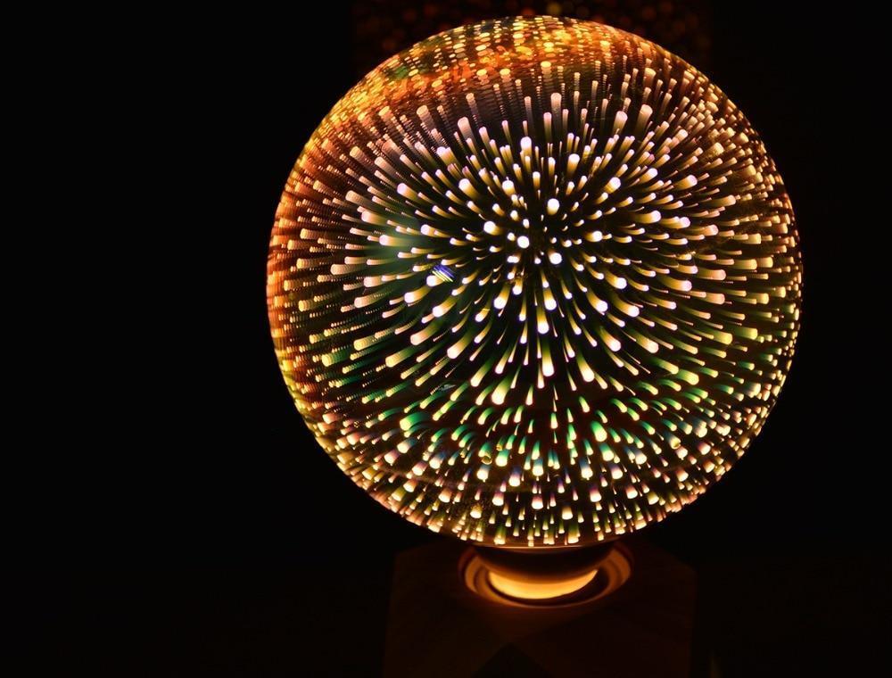 Festive 3D LED Decorative Bulbs for Holiday Cheer