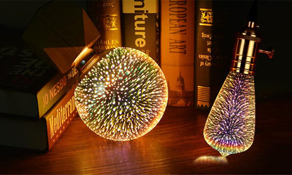 Festive 3D LED Decorative Bulbs for Holiday Cheer