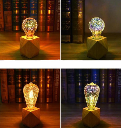 Festive 3D LED Decorative Bulbs for Holiday Cheer