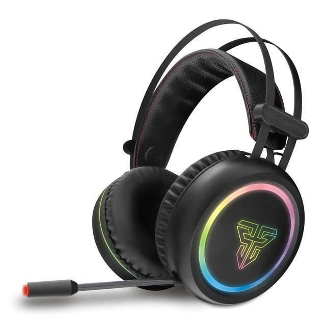 LED Light Gaming Headset with Volume Adjustment and USB Connection