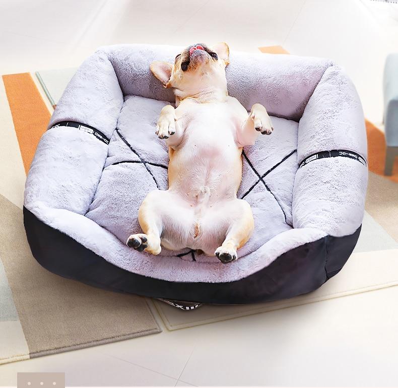 Snug Sanctuary - Plush Pet Nest Bed | CozyPaws