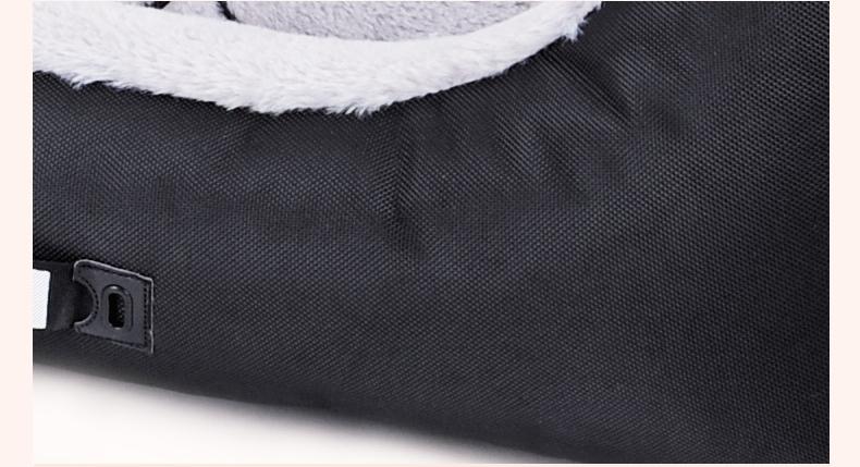 Snug Sanctuary - Plush Pet Nest Bed | CozyPaws