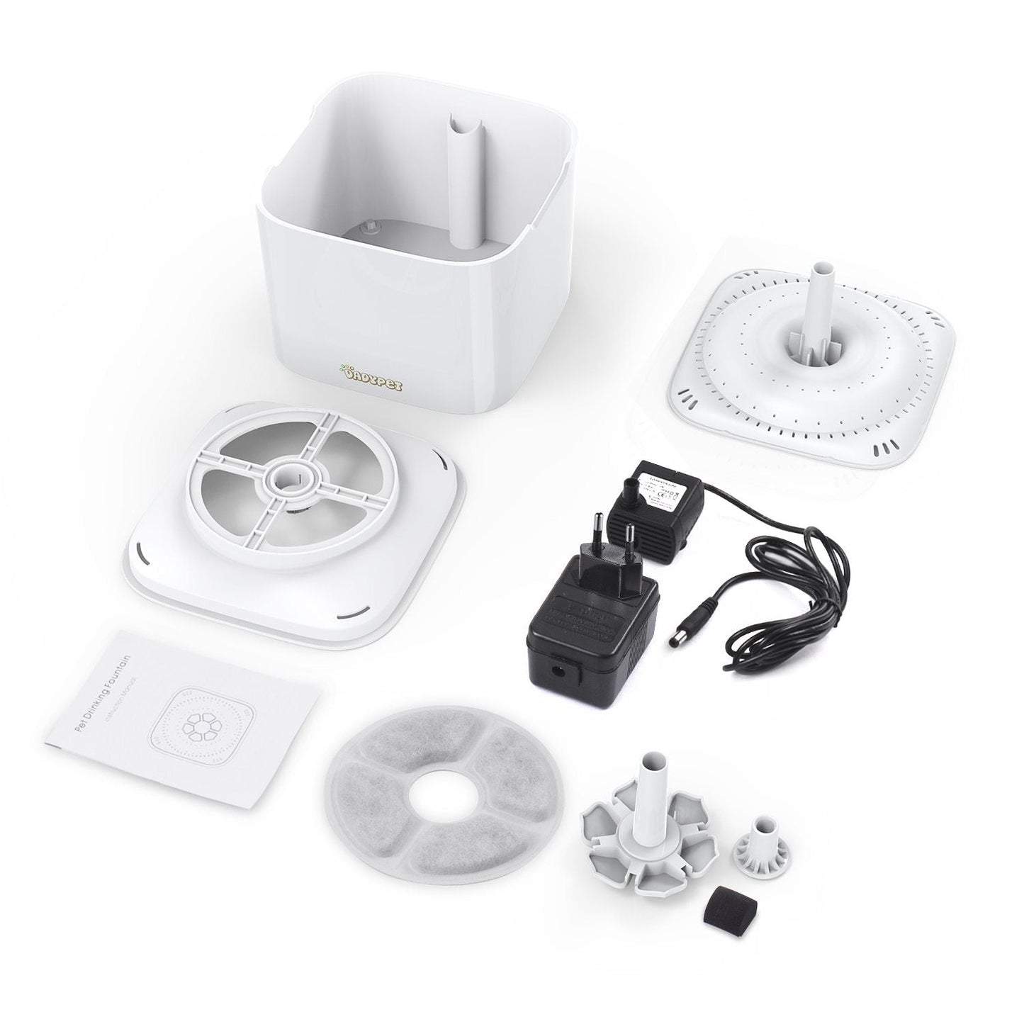 Pet Drinking Fountain with Automatic Water Dispenser