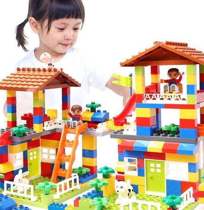 Colorful Educational Toy for Kids - Castle Building Blocks