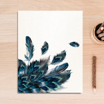 Peacock and Floral Canvas Art Print for Wall Decor