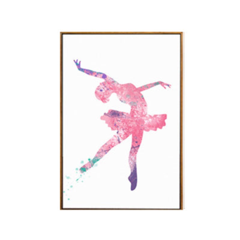 Canvas Wall Art depicting Ballet Dancers for Girls