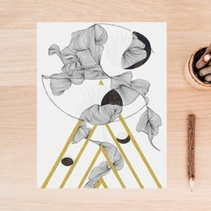 Charming Floral Abstract Canvas Art for Modern Spaces