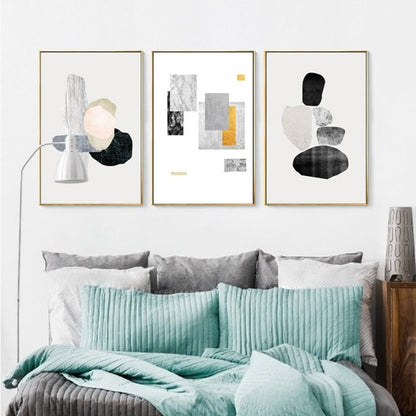 Stylish Geometric Canvas Art for Modern Spaces
