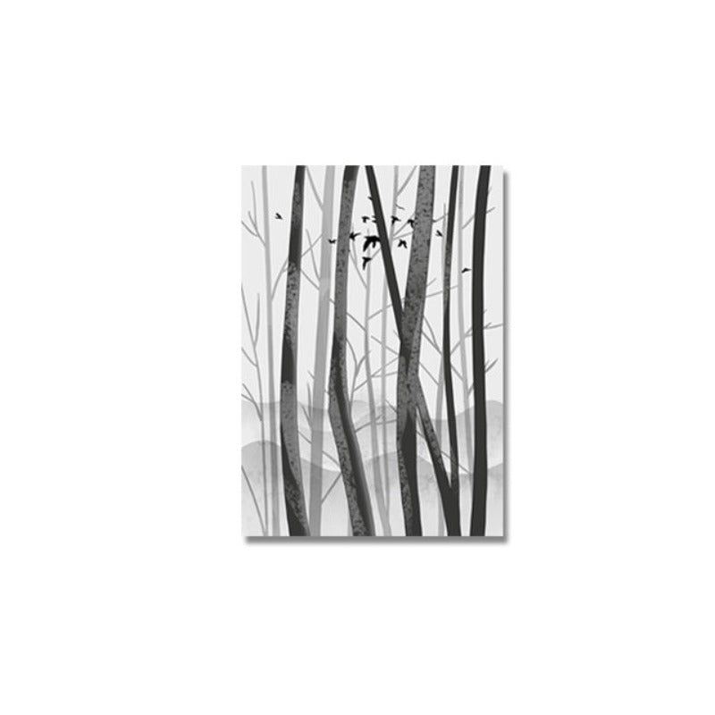 Nature-Inspired Abstract Canvas Art for Elegant Decor