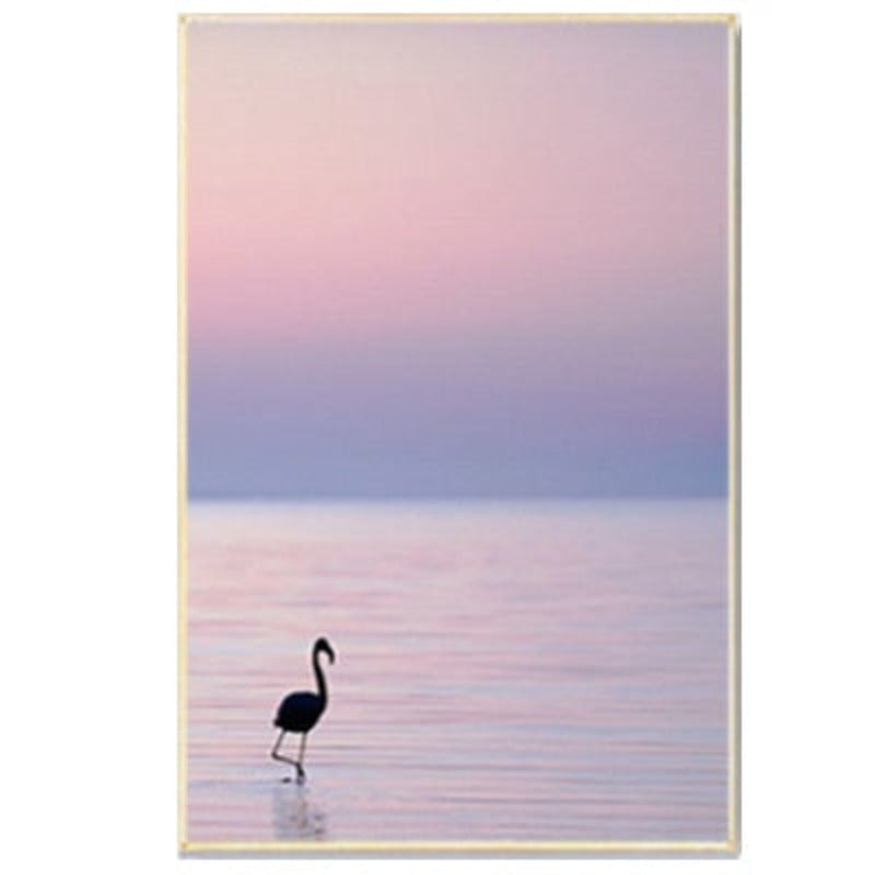 Canvas Art Print of Stunning Sunset over the Sea