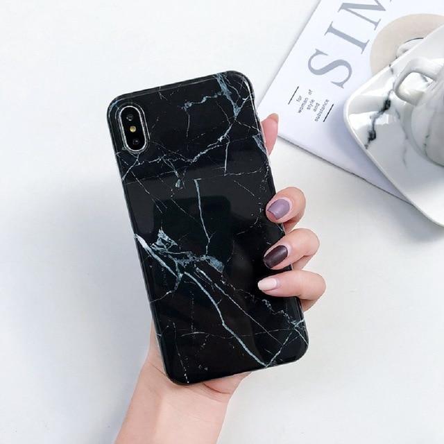 Soft Marble iPhone Case – Stylish Protection