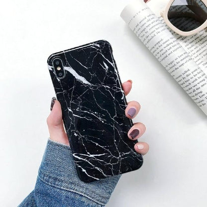 Soft Marble iPhone Case – Stylish Protection