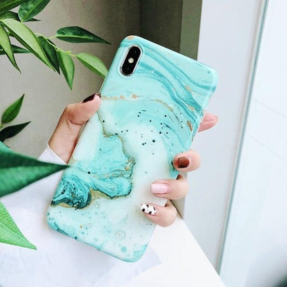 Soft Marble iPhone Case – Stylish Protection