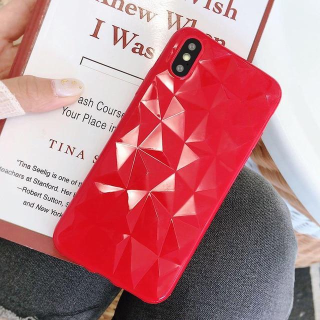 Stylish 3D Gemstone Phone Case for Enhanced Protection