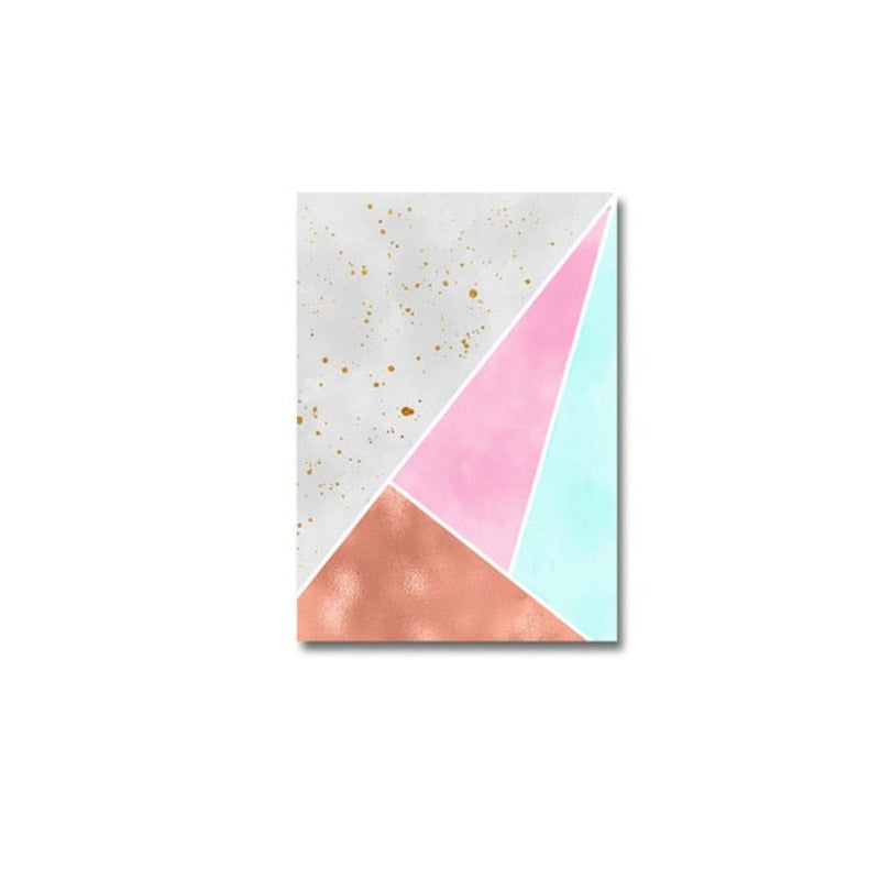 Stylish Geometric Canvas Art for Modern Interiors