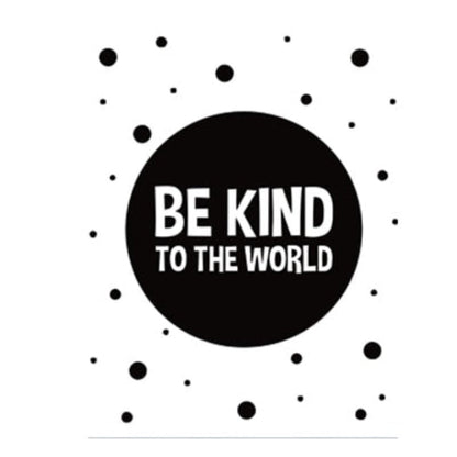 Canvas Wall Art - 'Be Kind To The World' Inspirational Painting