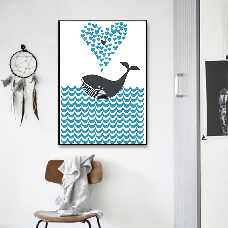 Ocean Dreams: Abstract Canvas Art for Modern Spaces