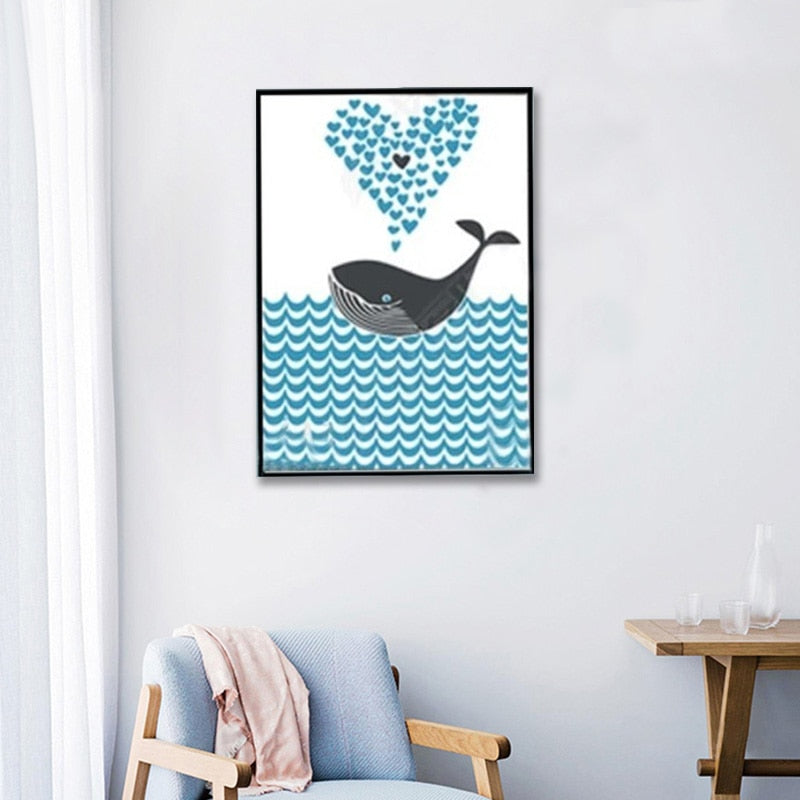 Ocean Dreams: Abstract Canvas Art for Modern Spaces