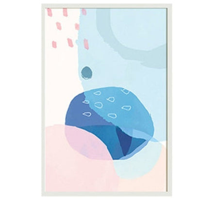 Charming Pink Abstract Princess - Canvas Wall Art Décor