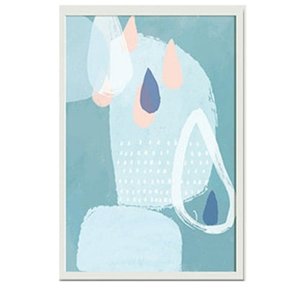 Charming Pink Abstract Princess - Canvas Wall Art Décor