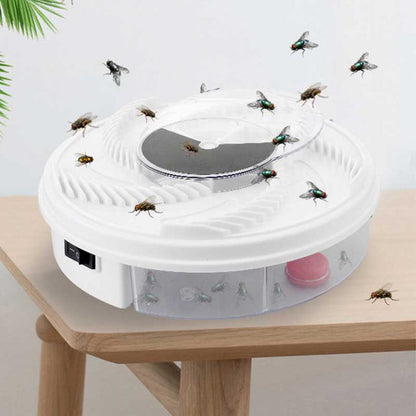 USB Electric Fly Trap - Eco-Friendly, Silent, 5 Attracting Holes, Reusable