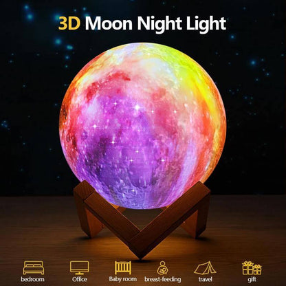 3D Lunar Night Light