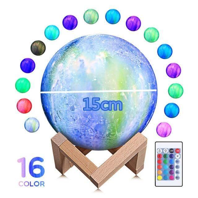 3D Lunar Night Light
