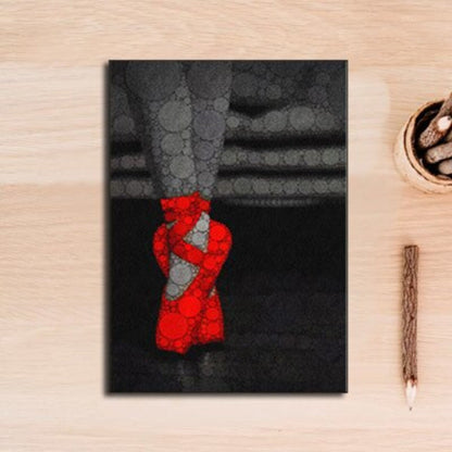 Monochrome Ballet Canvas Art Print for Wall Decor