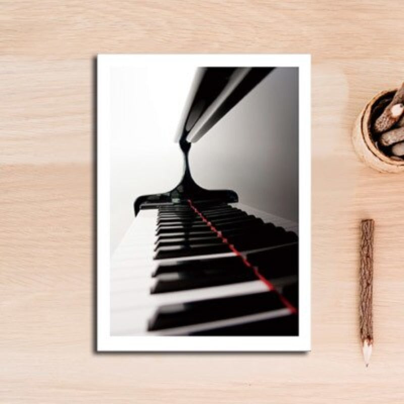 Monochrome Ballet Canvas Art Print for Wall Decor