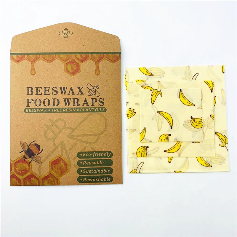 Reusable Eco-Friendly Beeswax Food Wraps