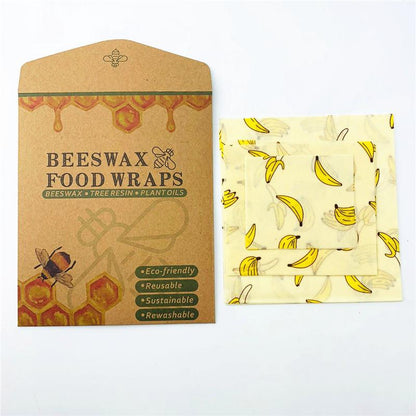 Reusable Eco-Friendly Beeswax Food Wraps