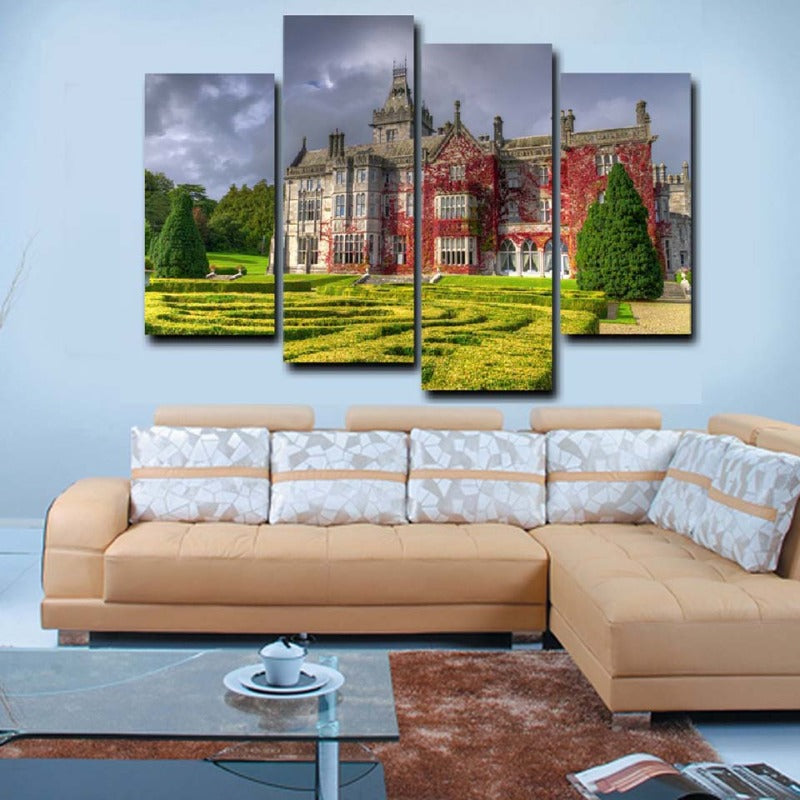 Canvas Wall Art of a Stunning Castle Scene