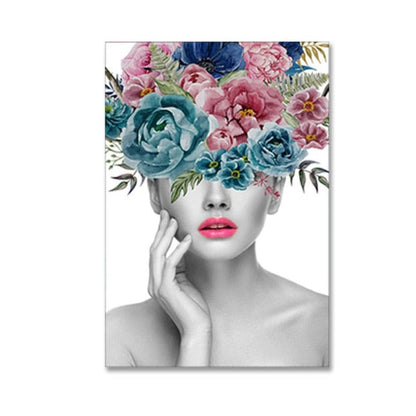 Canvas Wall Art Painting - Stylish Fashionista Decor