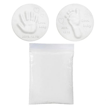 Hand and Foot Print Imprint Record for DIY Keepsakes