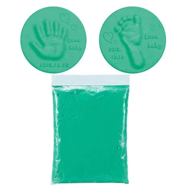 Hand and Foot Print Imprint Record for DIY Keepsakes