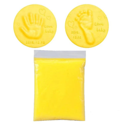 Hand and Foot Print Imprint Record for DIY Keepsakes