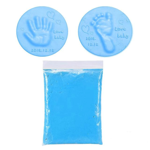 Hand and Foot Print Imprint Record for DIY Keepsakes