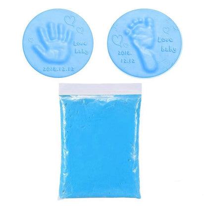 Hand and Foot Print Imprint Record for DIY Keepsakes
