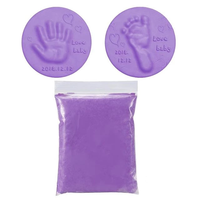 Hand and Foot Print Imprint Record for DIY Keepsakes