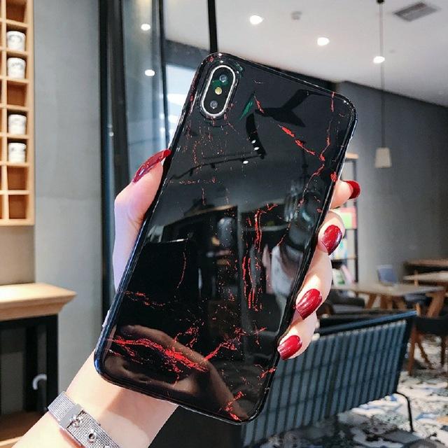 Soft Marble iPhone Case – Stylish Protection