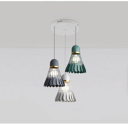 Minimalist Chandelier Light Fixture for Badminton Decor