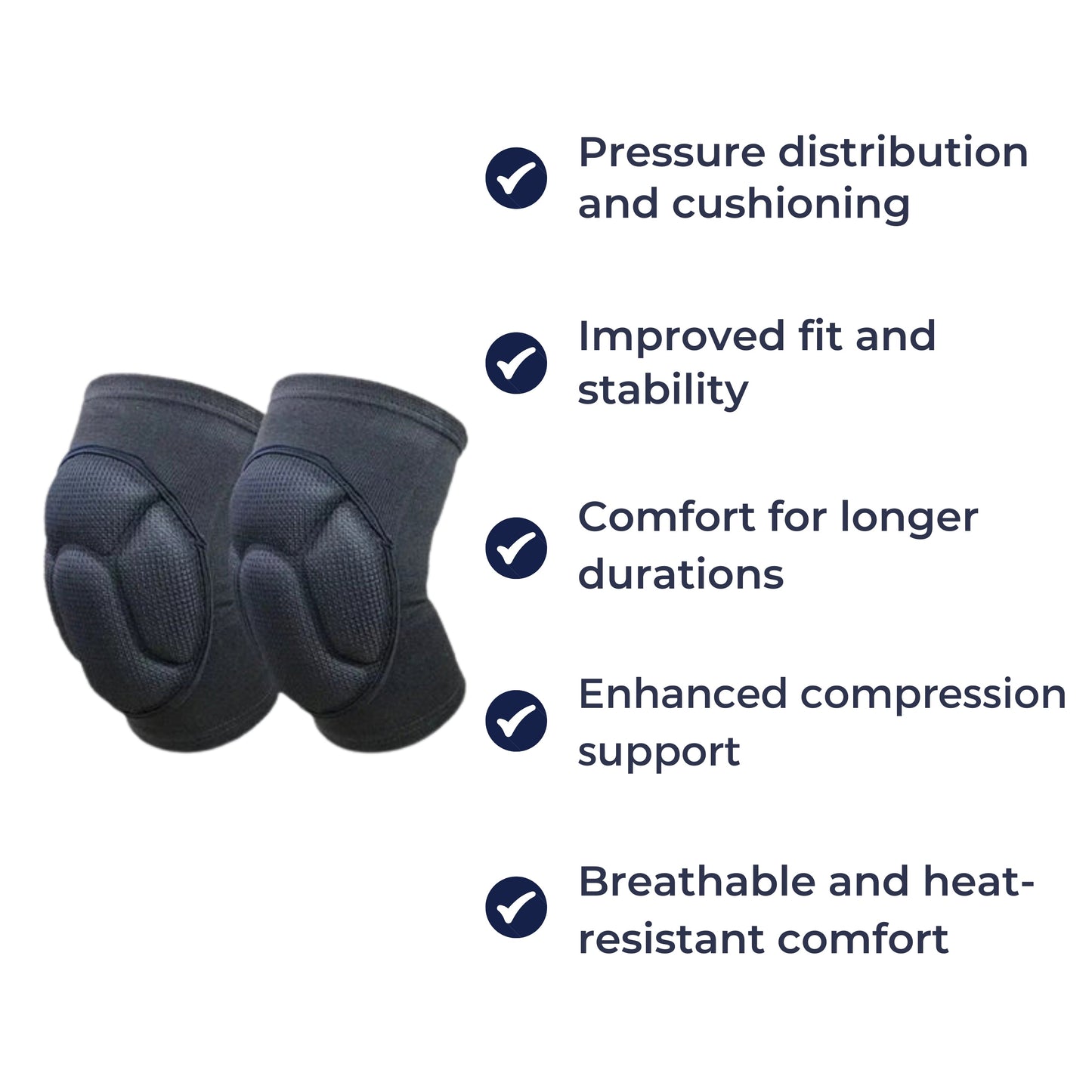 Ultimate Comfort Knee Guards – Enhanced Support & Stability