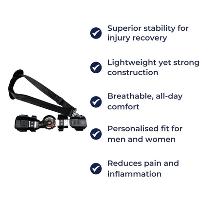Customizable Elbow Support Strap – Breathable Comfort for Recovery