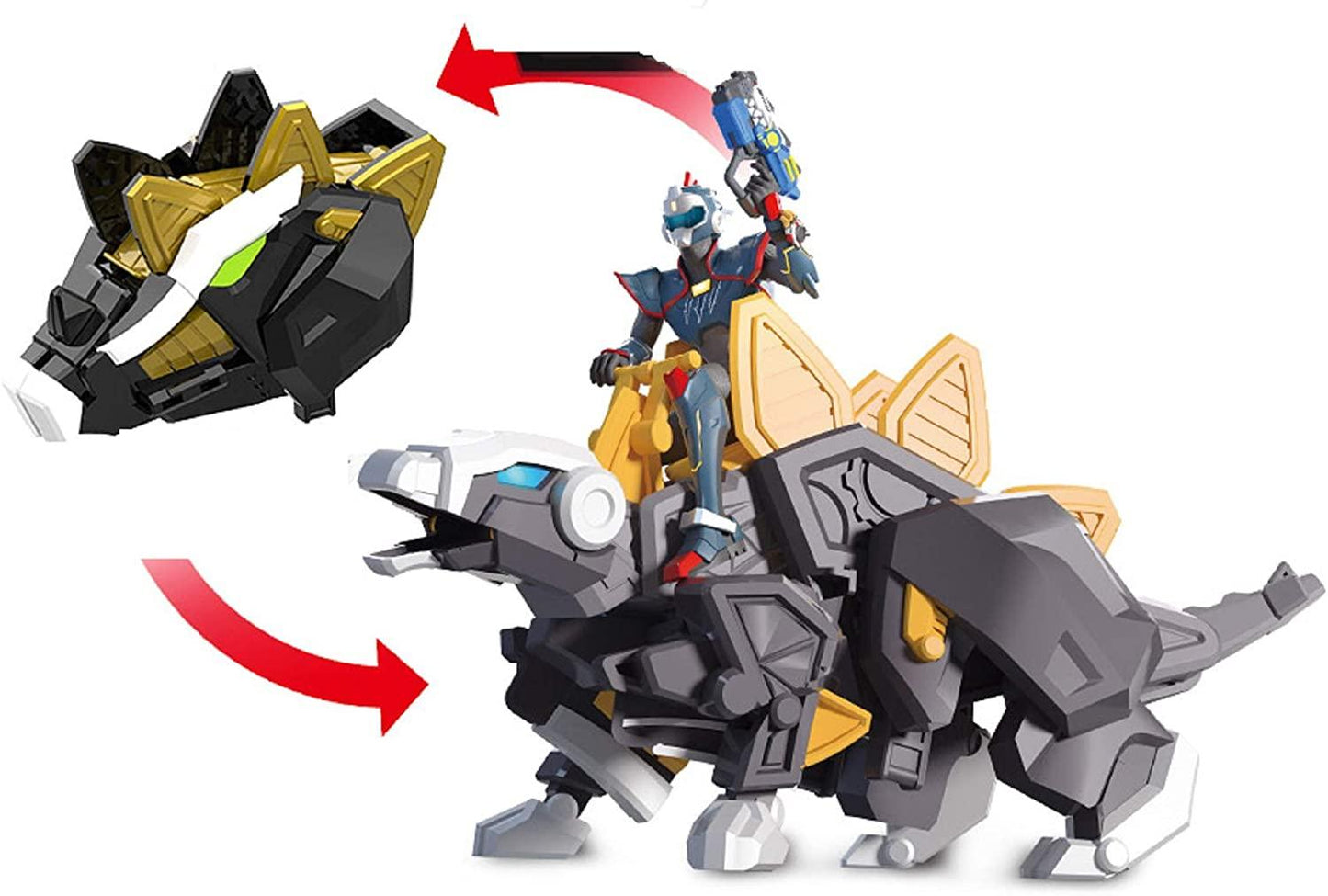 Stegosaurus Adventure Transformer Toy: Engaging Figure for Dino Fans