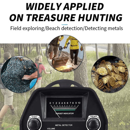 Metal Detector with Waterproof Design