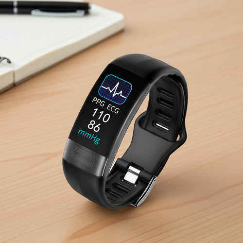 Water-Resistant Fitness Watch with Heart Rate Monitor, Sleep Tracker, Pedometer, and Smart Alerts