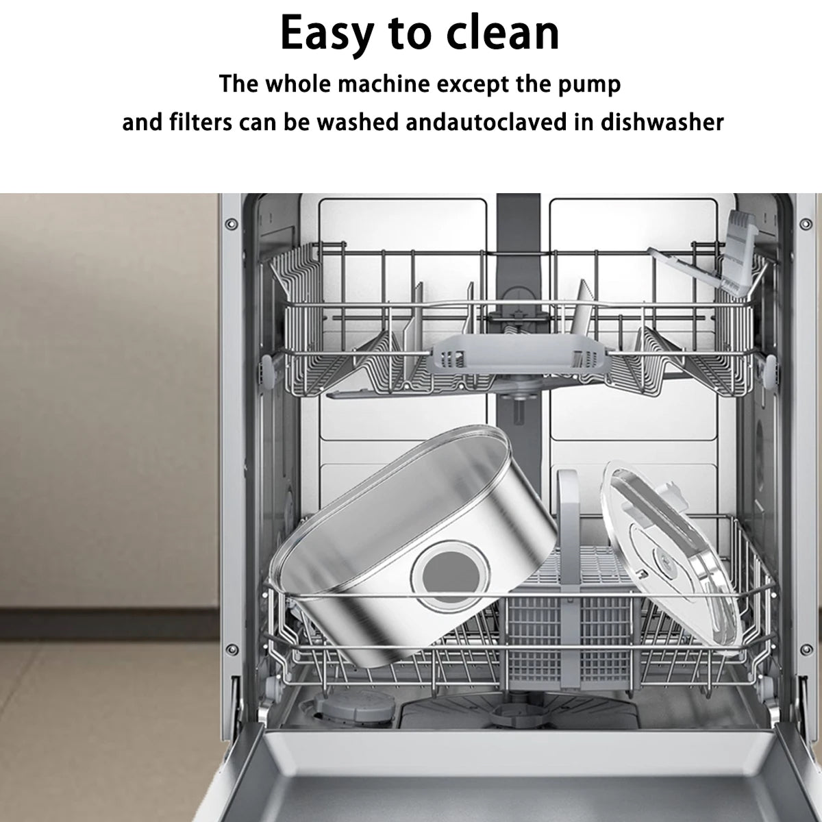 3.2L Stainless Steel Pet Water Dispenser for Dogs