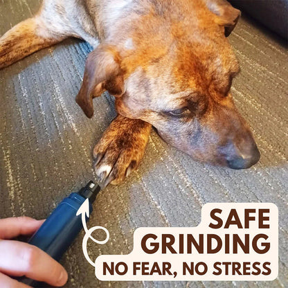Ultra-Quiet Professional Pet Nail Grinder 2.0 for Dogs and Cats UK
